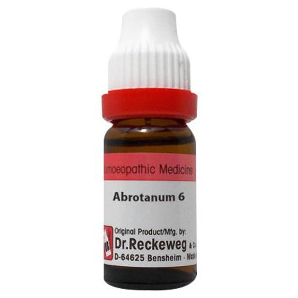 Dr. Reckeweg Abrotanum Dilution 6 CH bottle of 11 ml Dilution