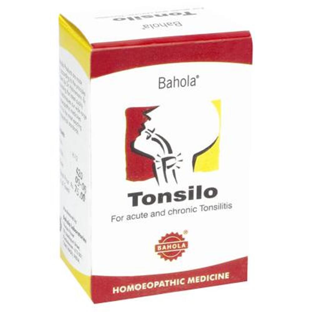 Bahola Tonsilo Tablet bottle of 90 tablets