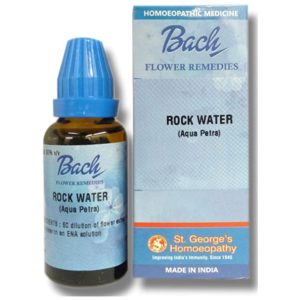 St. George‚Äôs Bach Flower Rock Water bottle of 100 ml Dilution