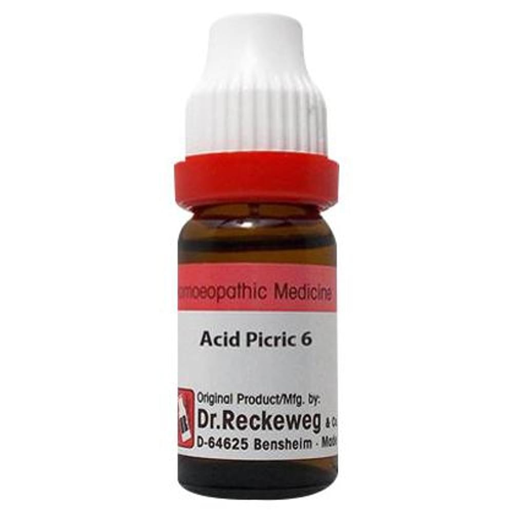 Dr. Reckeweg Acid Pic Dilution 6 CH bottle of 11 ml Dilution Dr. Reckeweg Acid Pic Dilution 6 CH bottle of 11 ml Dilution