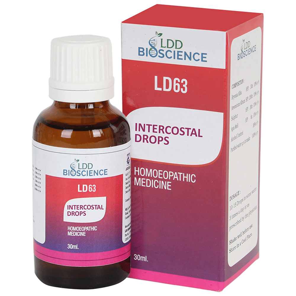 LDD Bioscience LD 63 Intercostal Drop bottle of 30 ml Drop