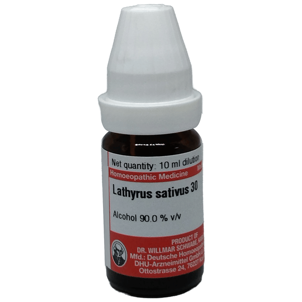 Dr Willmar Schwabe Germany Lathyrus Sativus Dilution 30 bottle of 10 ml Dilution