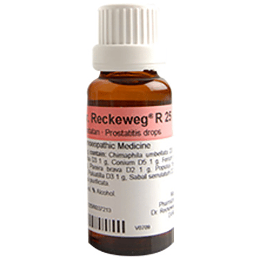 Dr. Reckeweg R25 Prostatitis Drop bottle of 22 ml Drop Dr. Reckeweg R25 Prostatitis Drop bottle of 22 ml Drop
