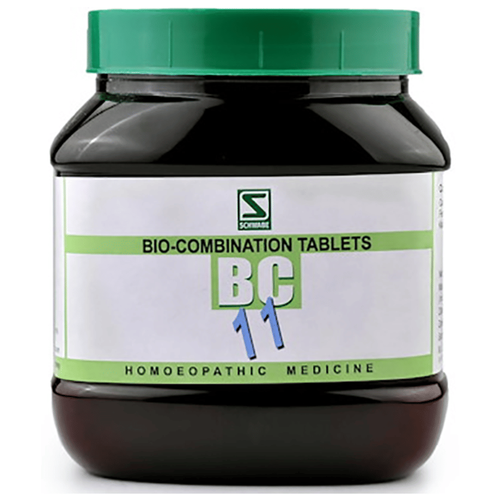 Dr Willmar Schwabe India Bio-Combination 11 (BC 11) Tablet bottle of 550 gm Biocombination Tablet