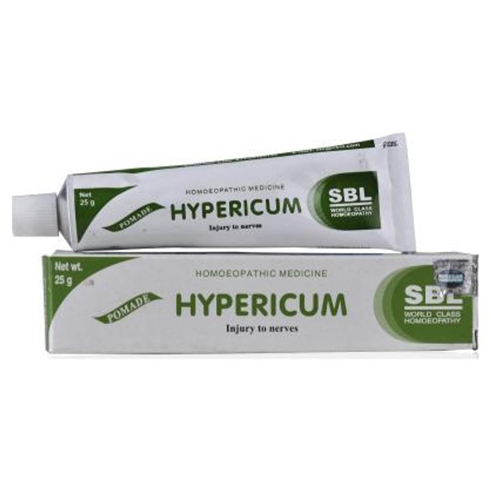 SBL Hypericum Ointment tube of 25 gm Ointment