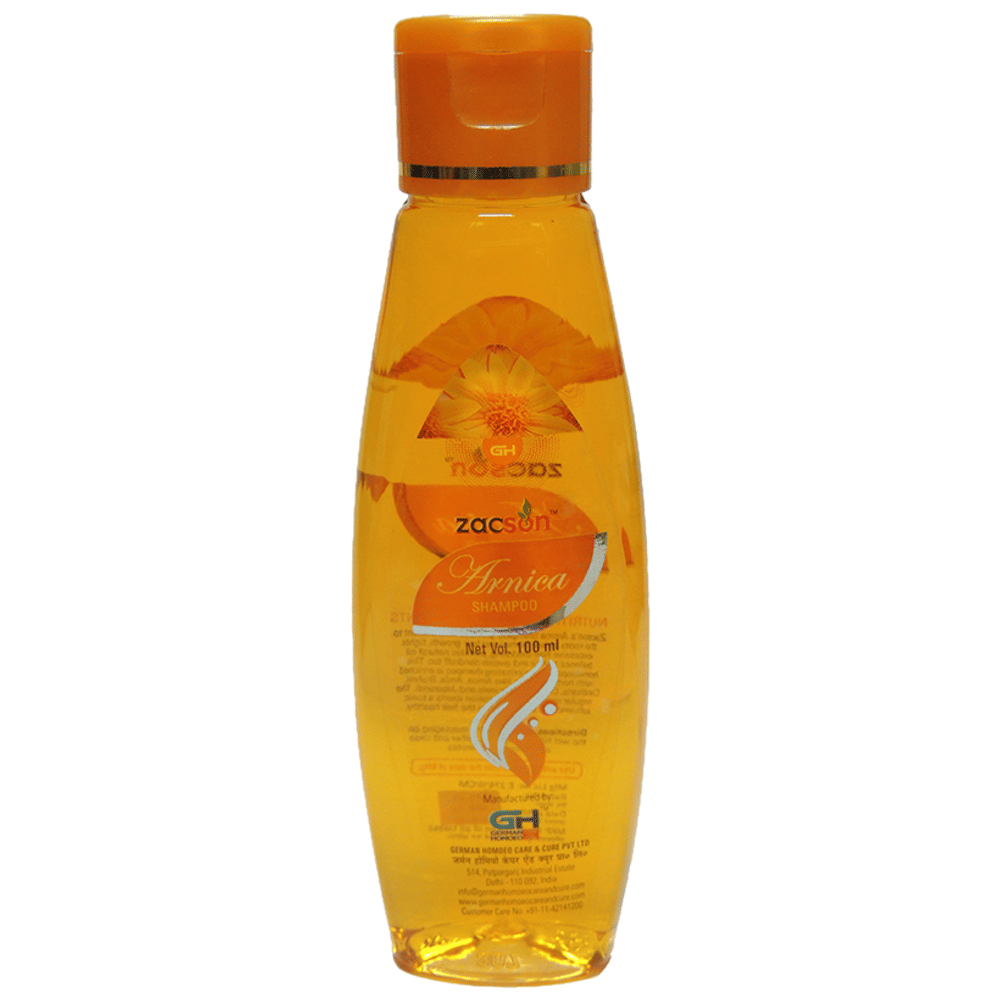 Zacson Arnica Shampoo bottle of 100 ml Shampoo Zacson Arnica Shampoo bottle of 100 ml Shampoo