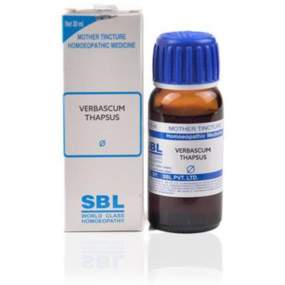 SBL Verbascum Thapsus Mother Tincture Q bottle of 30 ml Mother Tincture
