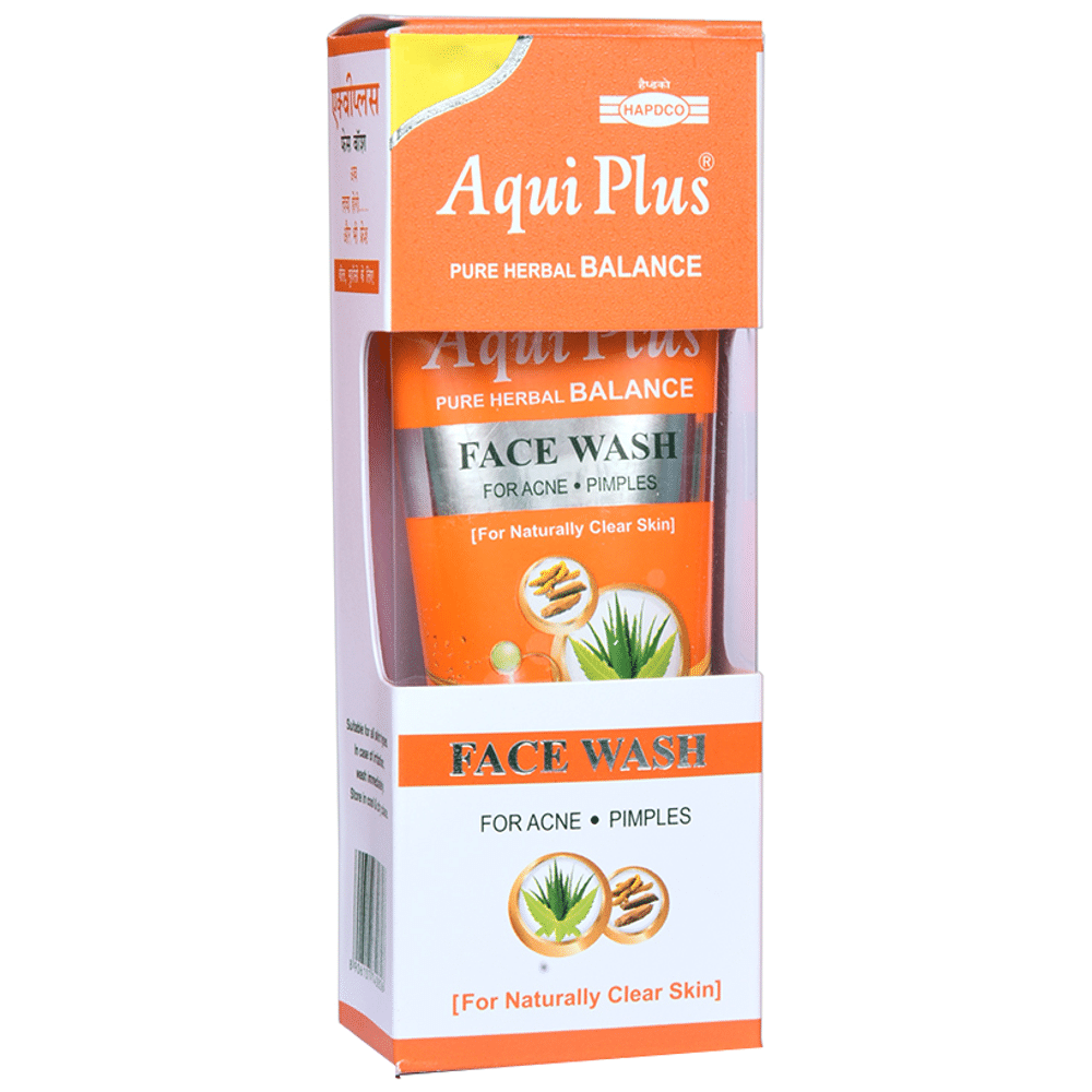 Hapdco Aqui Plus Face Wash tube of 50 ml Face Wash