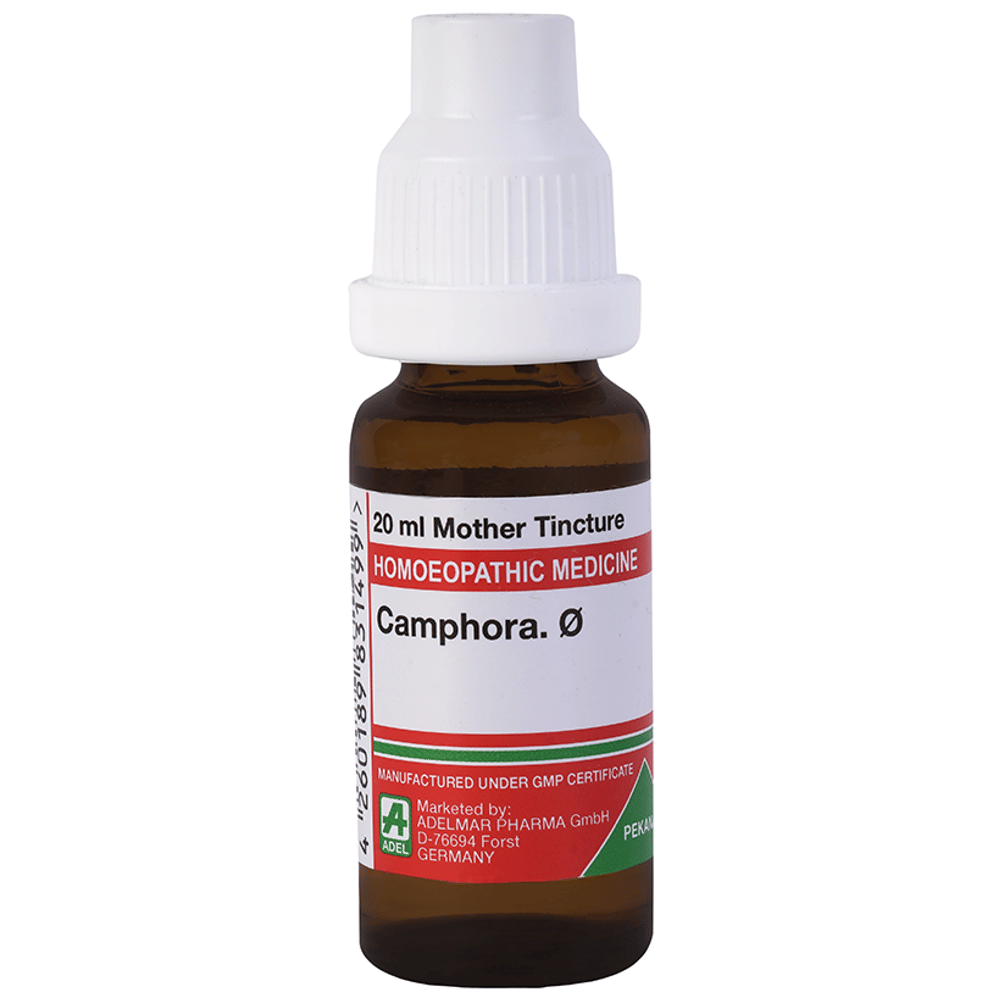 ADEL Camphora. Mother Tincture Q bottle of 20 ml Mother Tincture