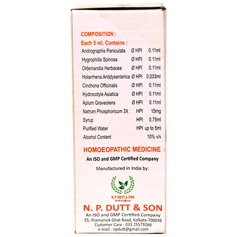 N.P. Dutt & Son Livatone Liver Tonic bottle of 100 ml Tonic N.P. Dutt & Son Livatone Liver Tonic bottle of 100 ml Tonic