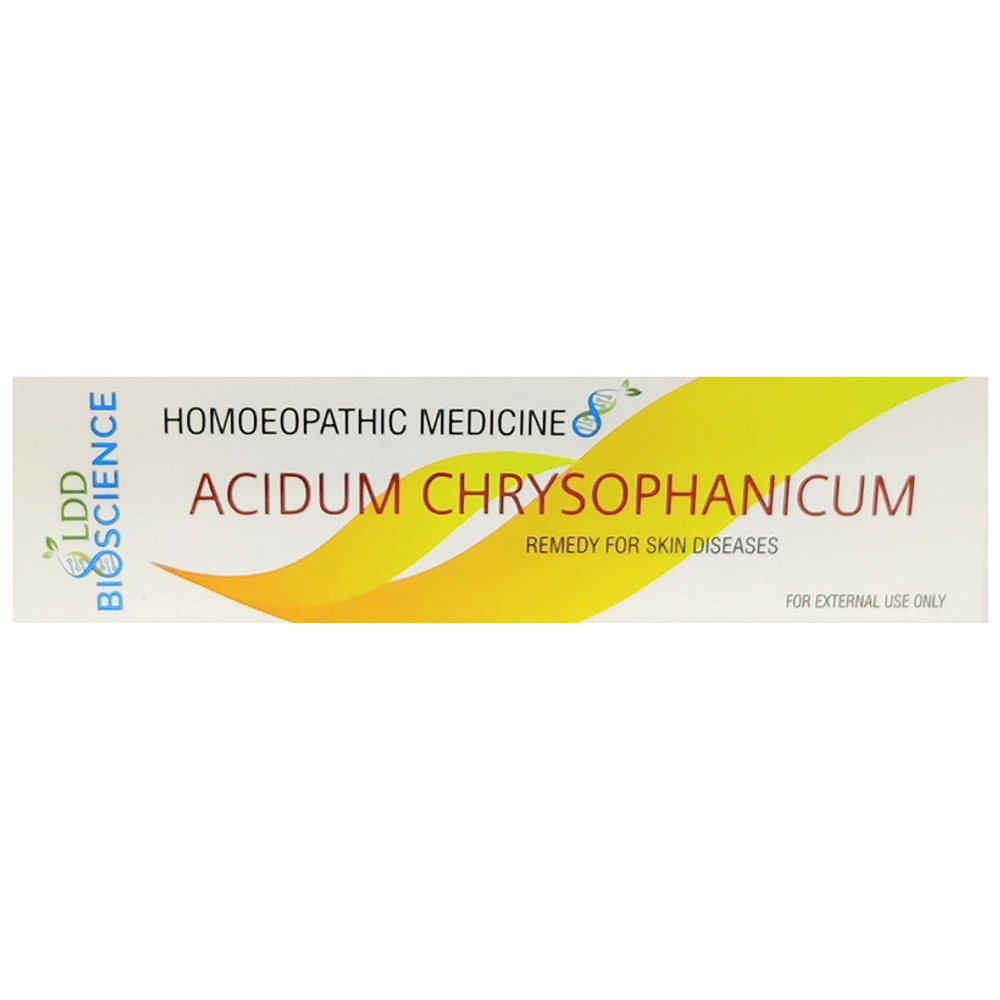 LDD Bioscience Acidum Chrysophanicum Ointment tube of 25 gm Ointment