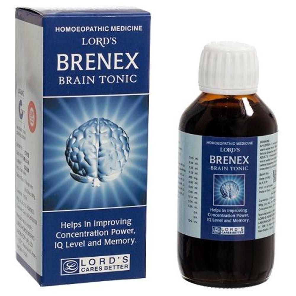 Lord's Brenex Brain Tonic bottle of 115 ml Tonic