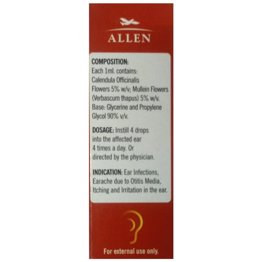 Allen Otovin Ear Drop bottle of 10 ml Ear Drop Allen Otovin Ear Drop bottle of 10 ml Ear Drop