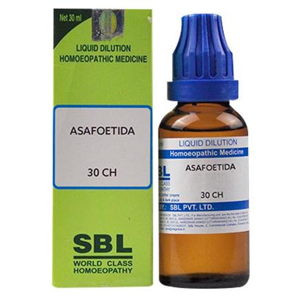 SBL Asafoetida Dilution 30 CH bottle of 30 ml Dilution
