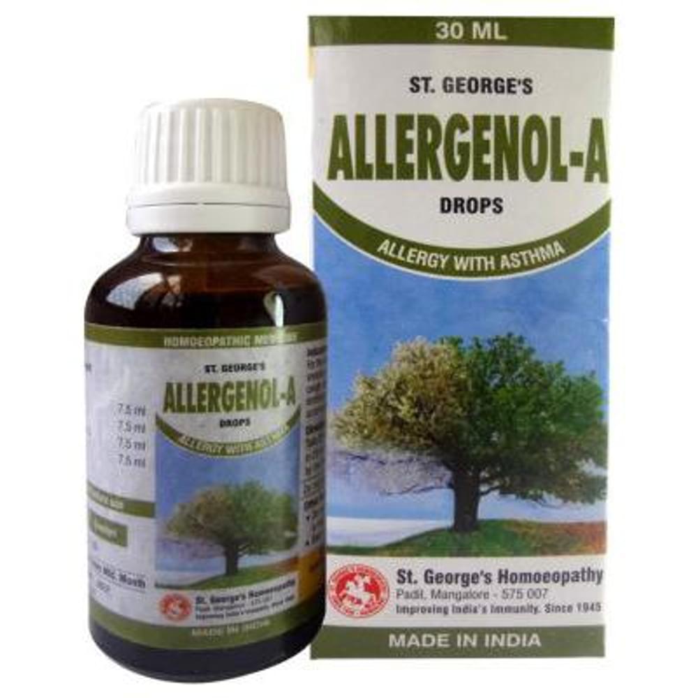 St. George‚Äôs Allergenol-A Drop bottle of 30 ml Drop