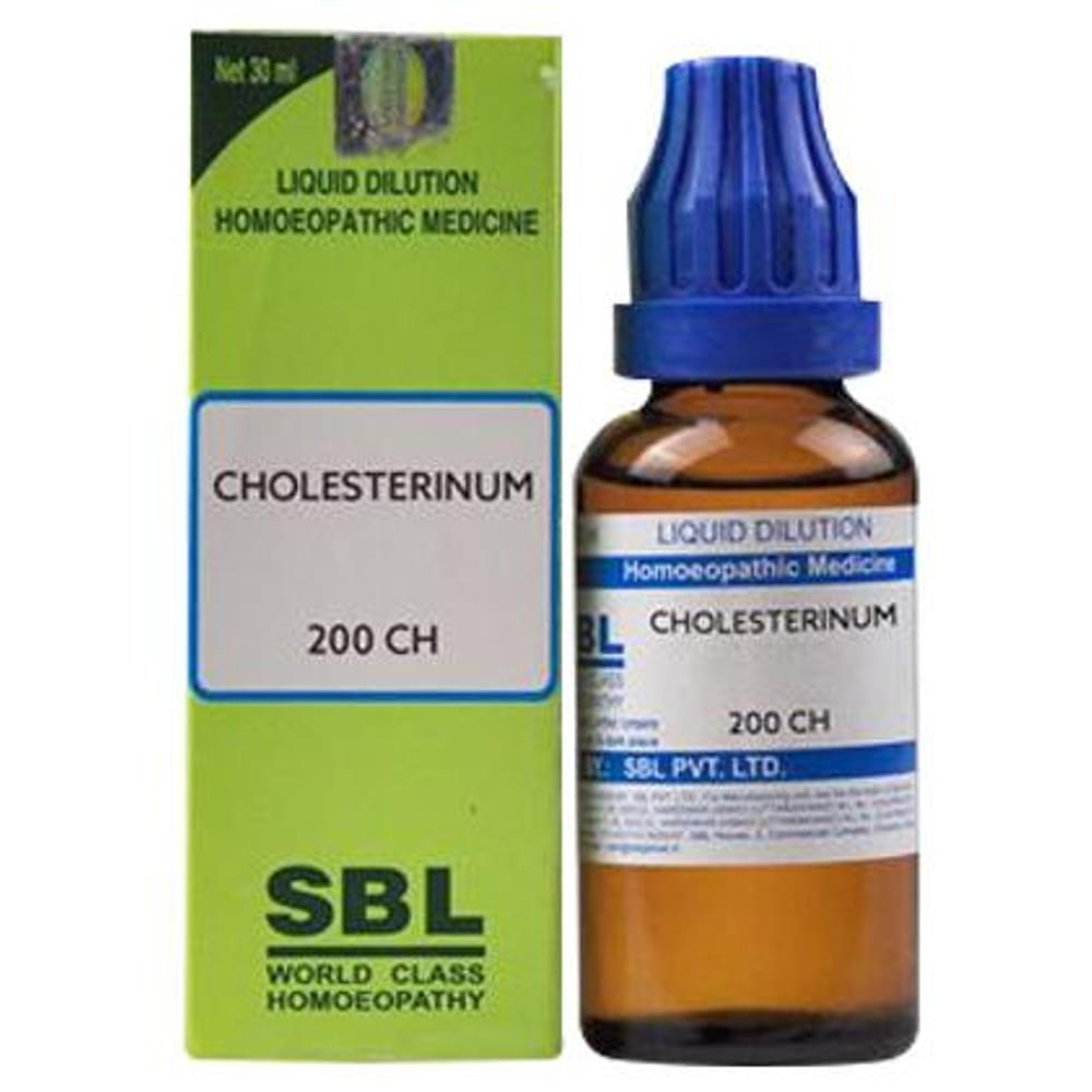 SBL Cholesterinum Dilution 200 CH bottle of 30 ml Dilution