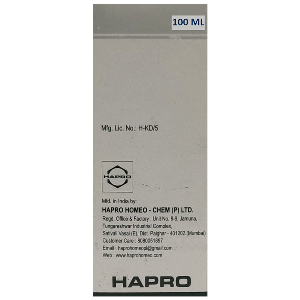 Hapro Causticum Dilution 10M bottle of 100 ml Dilution