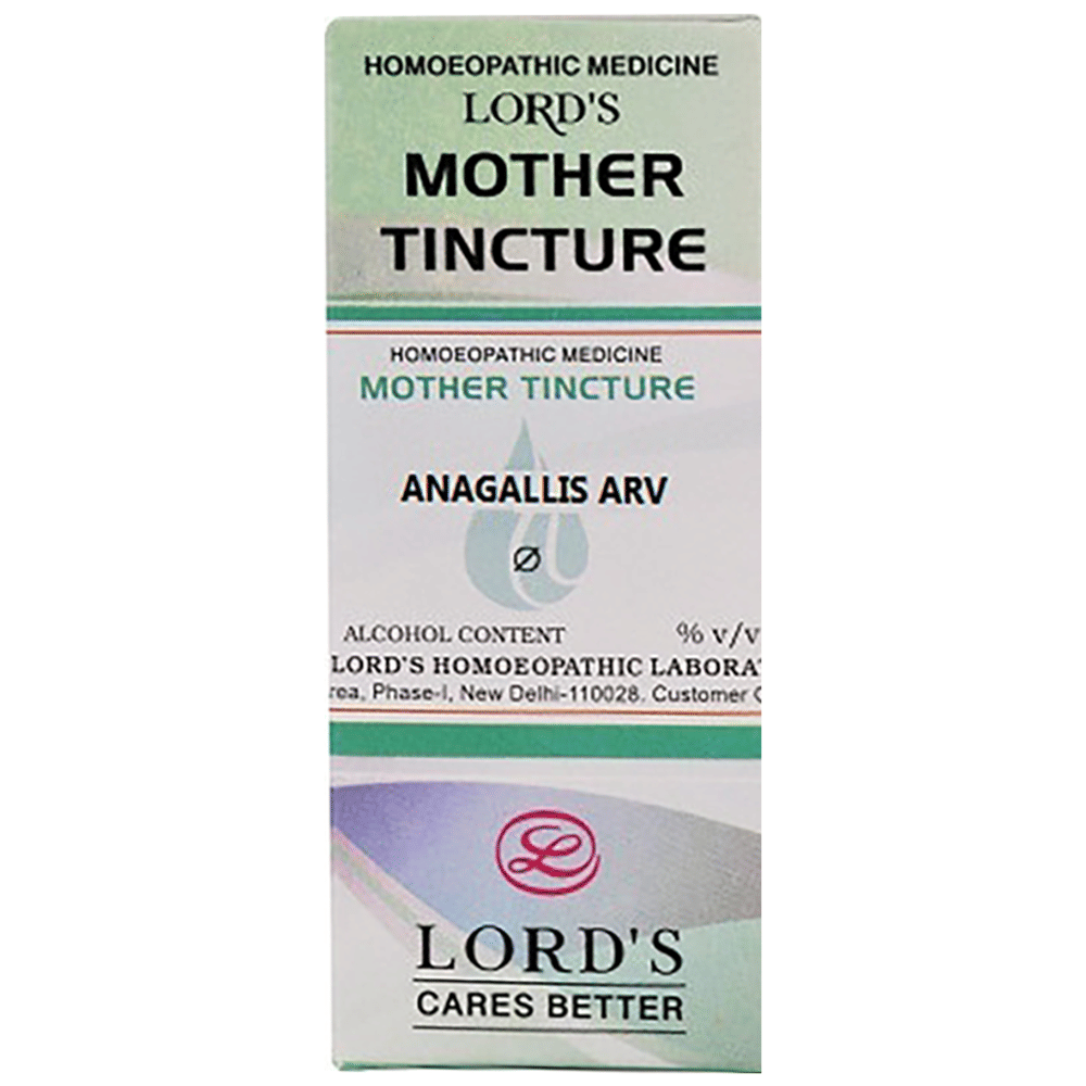 Lord's Anagallis Arv Mother Tincture Q bottle of 30 ml Mother Tincture Lord's Anagallis Arv Mother Tincture Q bottle of 30 ml Mother Tincture