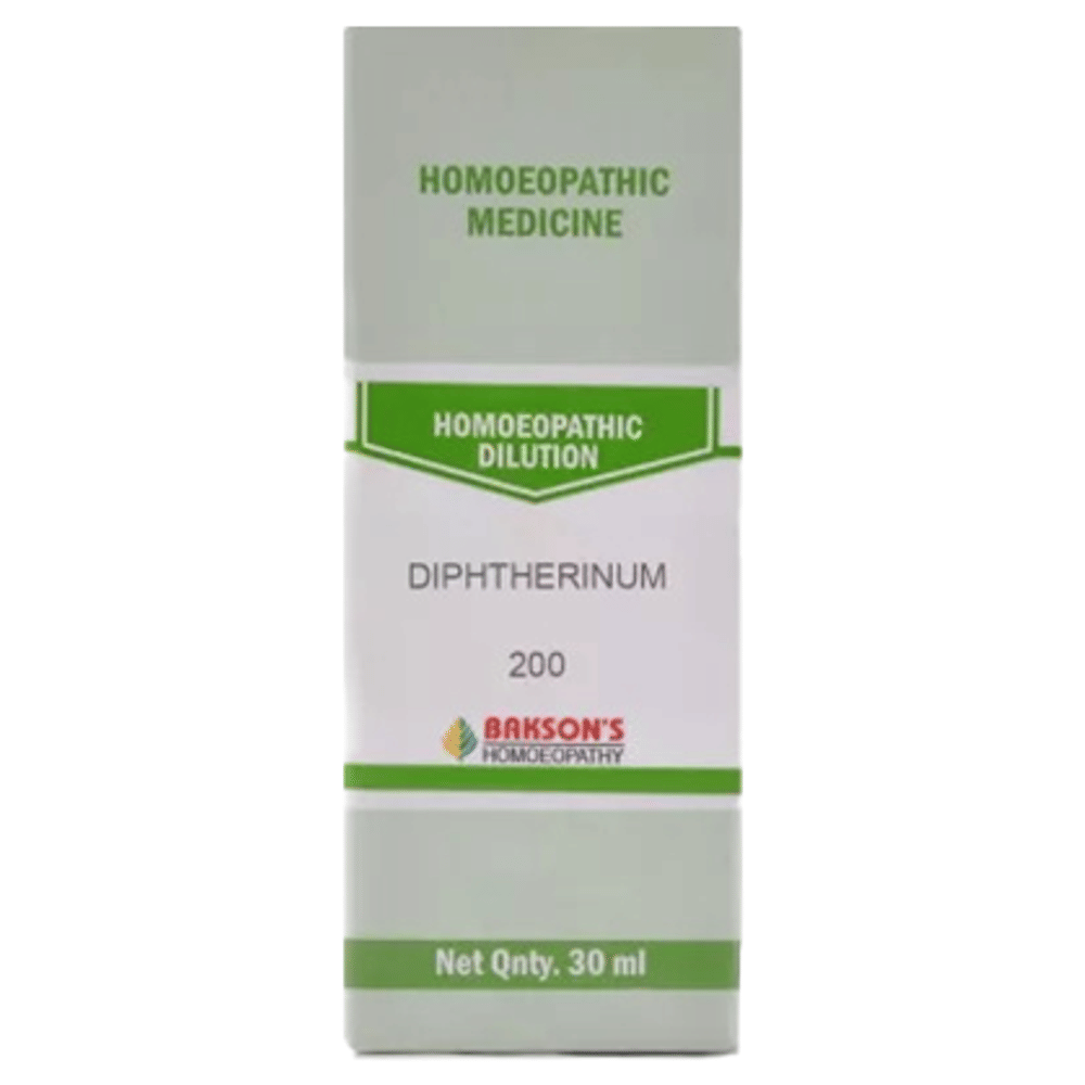 Bakson's Homeopathy Diphtherinum Dilution 200 bottle of 30 ml Dilution