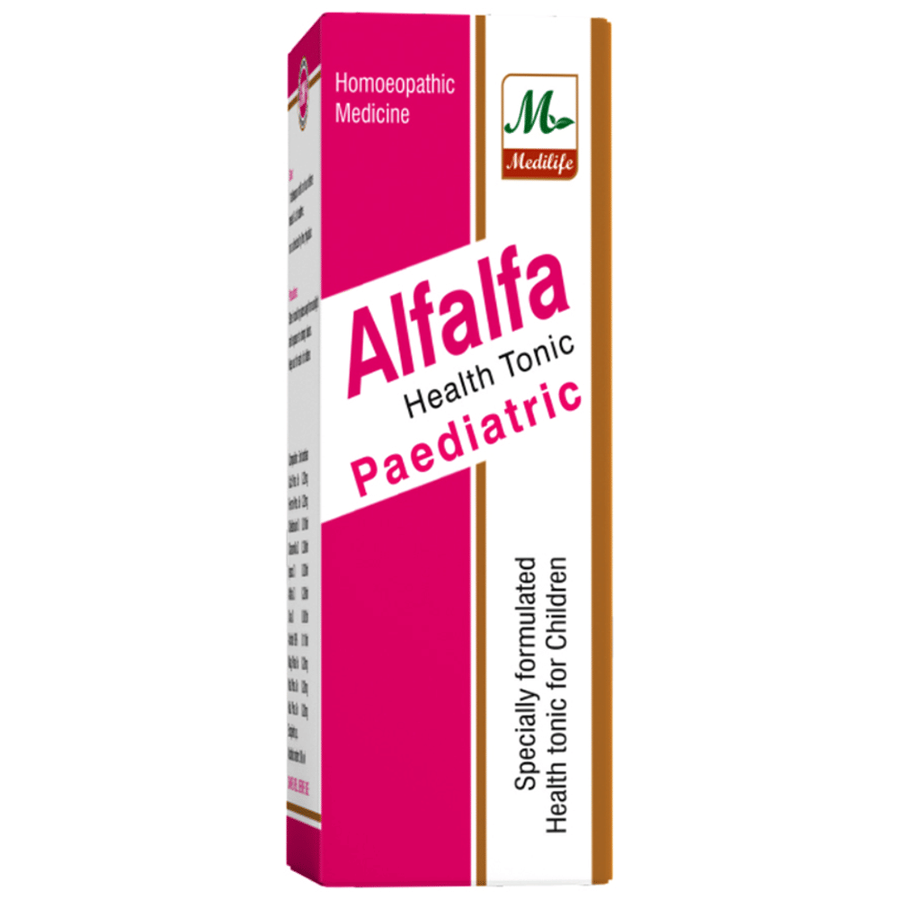 Medilife Alfalfa Health Tonic Paediatric bottle of 200 ml Tonic