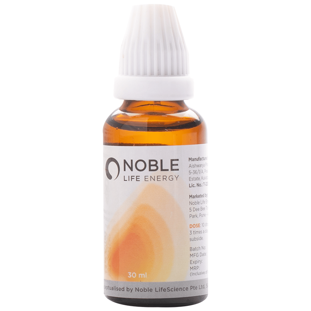 Noble Life Energy E75 Sciatic Sciatica Drop bottle of 30 ml Drop