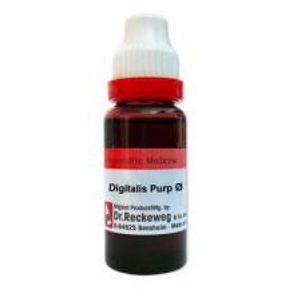 Dr. Reckeweg Digitalis Purp Mother Tincture Q bottle of 20 ml Mother Tincture