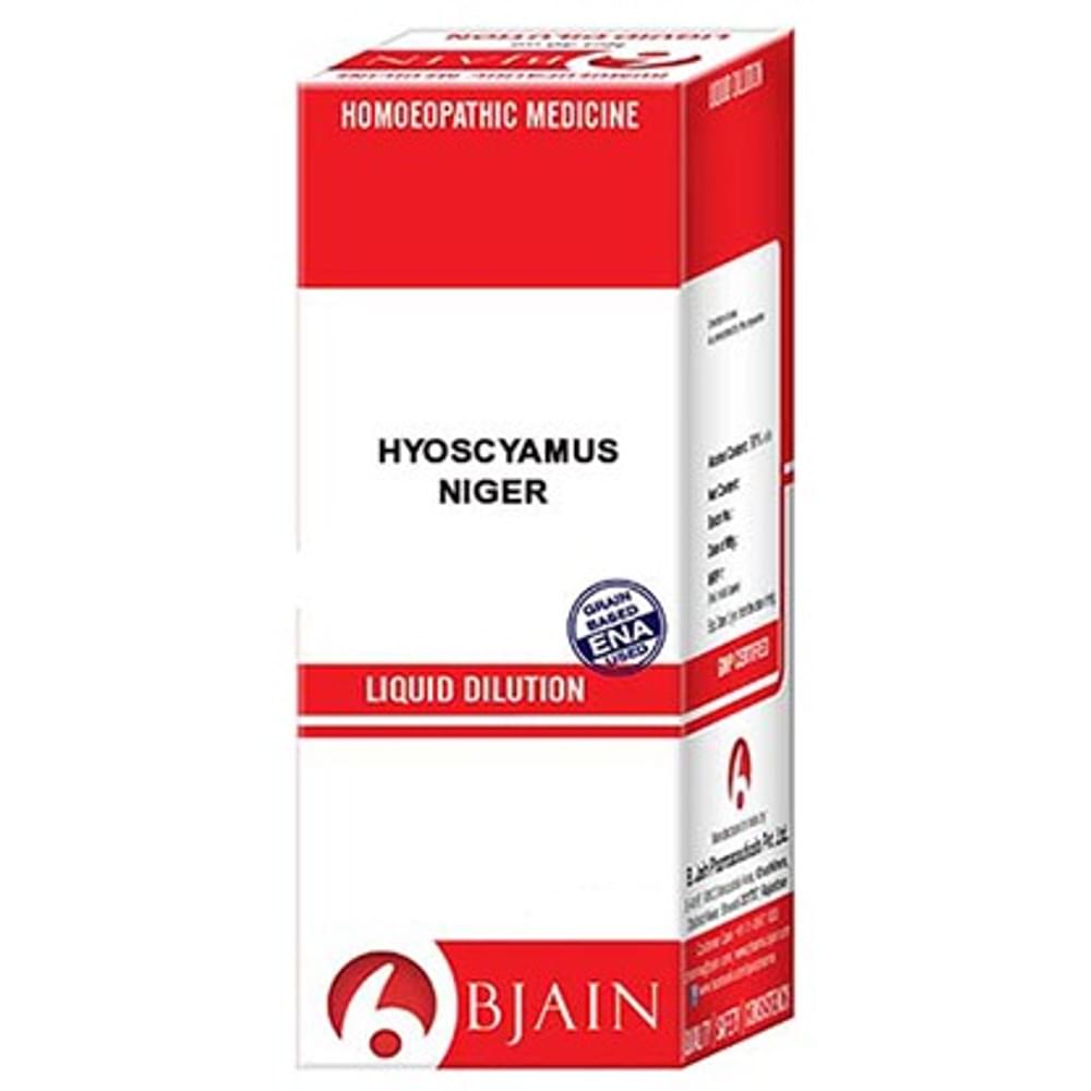 Bjain Hyoscyamus Niger Dilution 10M CH bottle of 12 ml Dilution