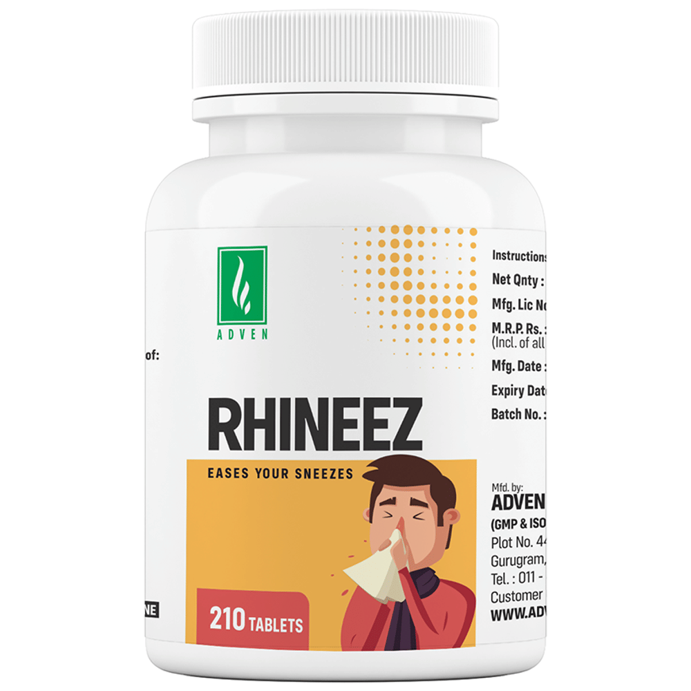Adven Rhineez Tablet bottle of 210 tablets
