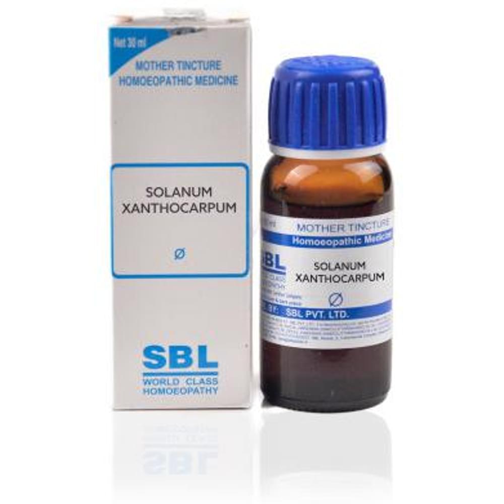 SBL Solanum Xanthocarpum Mother Tincture Q bottle of 30 ml Mother Tincture