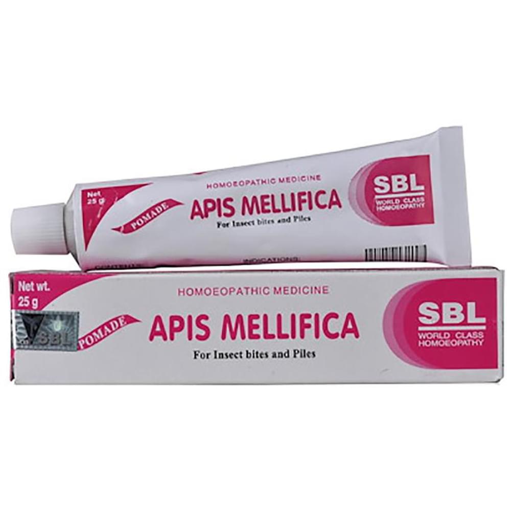 SBL Apis Mellifica Ointment tube of 25 gm Ointment SBL Apis Mellifica Ointment tube of 25 gm Ointment