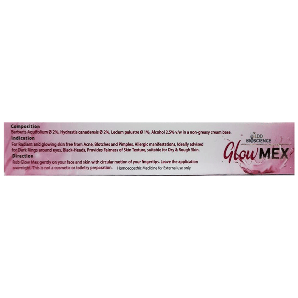 LDD Bioscience Glow-Mex Cream tube of 25 gm Cream