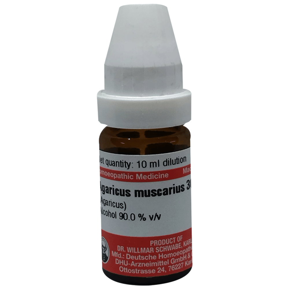 Dr Willmar Schwabe Germany Agaricus Muscarius Dilution 30 bottle of 10 ml Dilution Dr Willmar Schwabe Germany Agaricus Muscarius Dilution 30 bottle of 10 ml Dilution