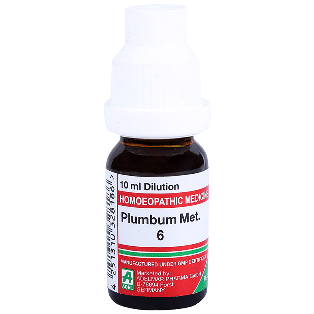 ADEL Plumbum Met. Dilution 6 bottle of 10 ml Dilution