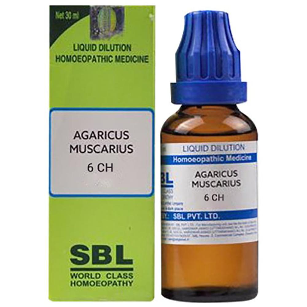 SBL Agaricus Muscarius Dilution 6 CH bottle of 30 ml Dilution