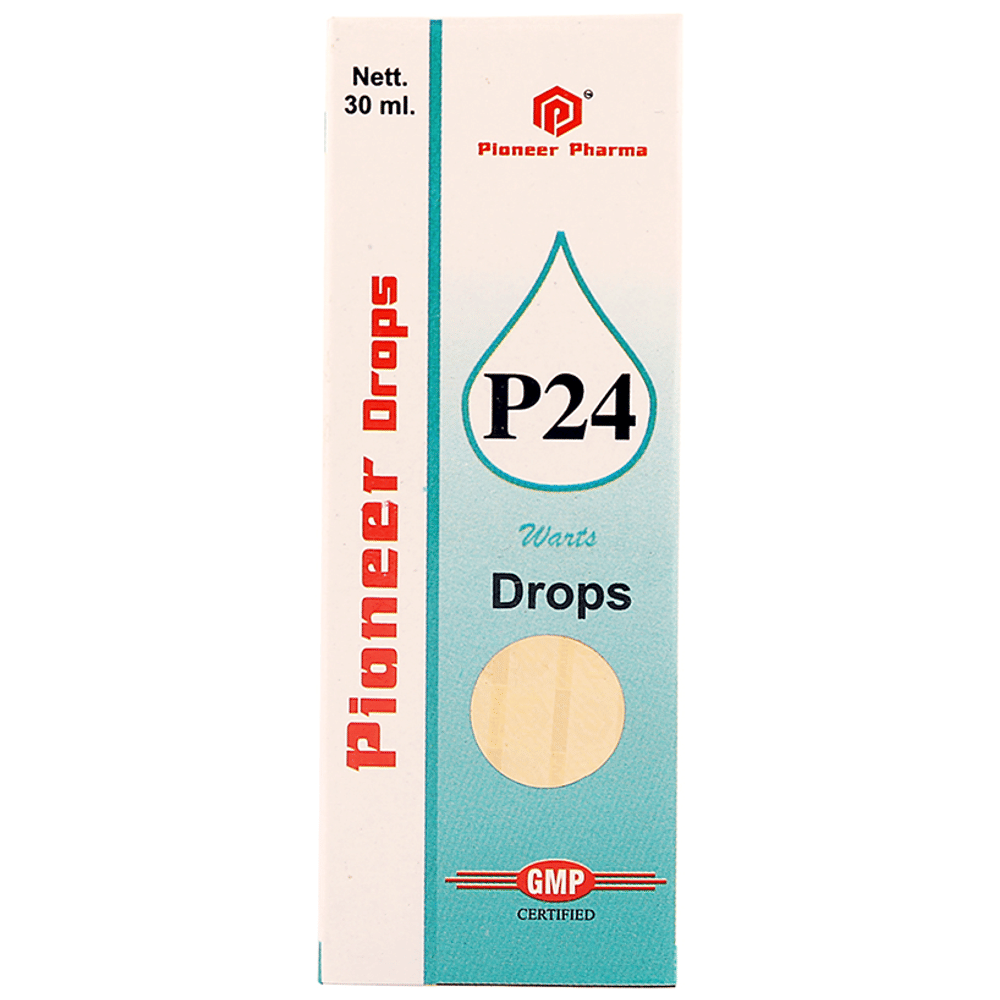 Pioneer Pharma P24 Warts Drop bottle of 30 ml Drop