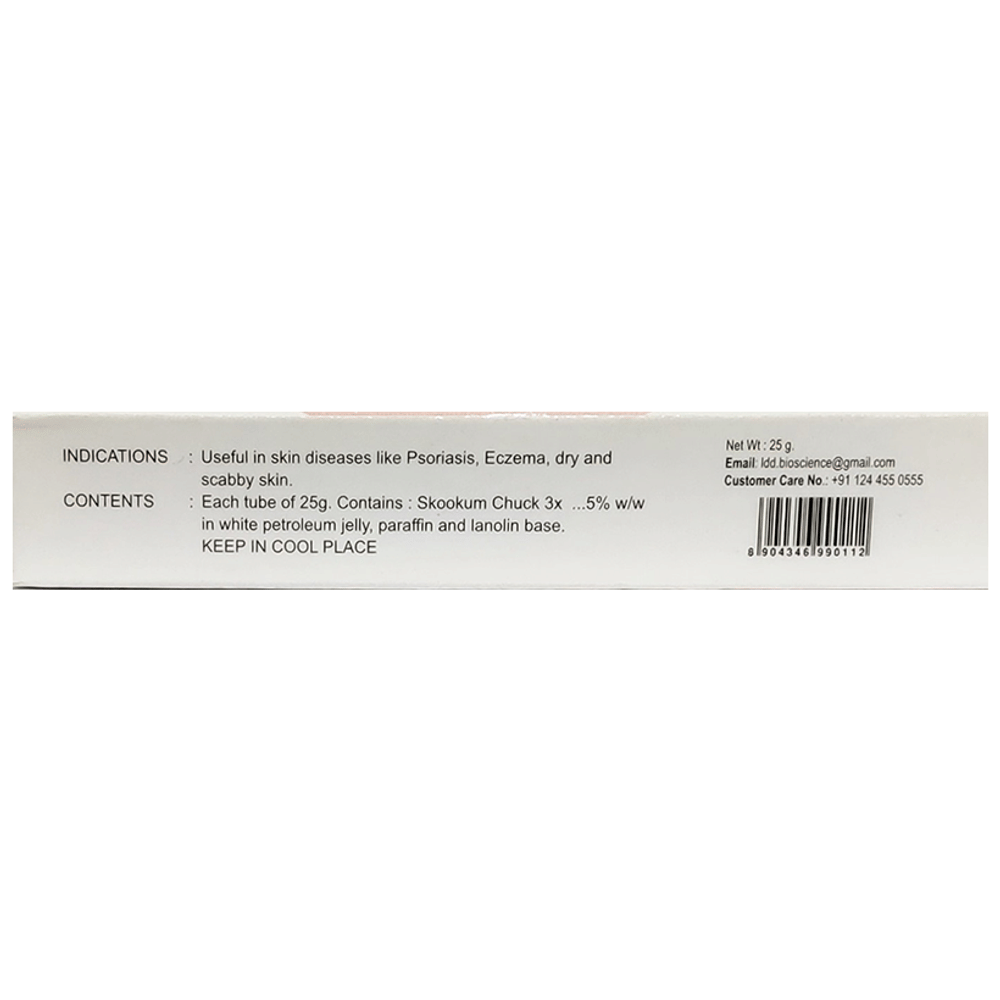LDD Bioscience Skookum Chuck Ointment tube of 25 gm Ointment