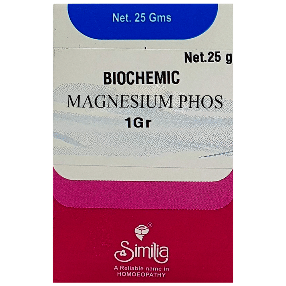 Similia Magnesium Phos Biochemic Tablet 6X bottle of 25 gm Biochemic Tablet