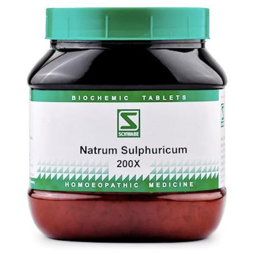 Dr Willmar Schwabe India Natrum Sulphuricum Biochemic Tablet 200X bottle of 550 gm Biochemic Tablet Dr Willmar Schwabe India Natrum Sulphuricum Biochemic Tablet 200X bottle of 550 gm Biochemic Tablet