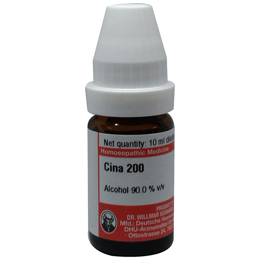 Dr Willmar Schwabe Germany Cina Dilution 200 bottle of 10 ml Dilution