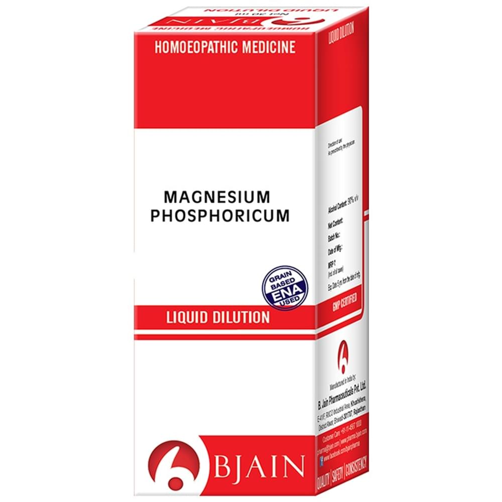 Bjain Magnesium Phosphoricum Dilution 1000 CH bottle of 12 ml Dilution