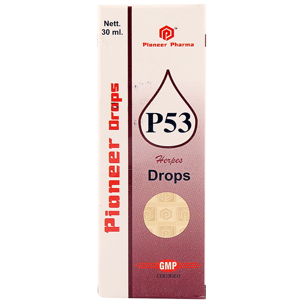 Pioneer Pharma P53 Herpes Drop bottle of 30 ml Drop