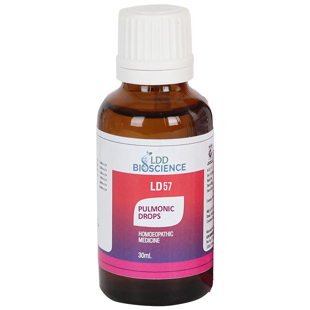 LDD Bioscience LD 57 Pulmonic Drop bottle of 30 ml Drop