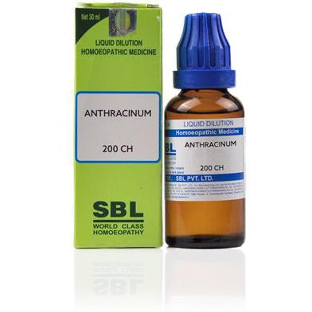 SBL Anthracinum Dilution 200 CH bottle of 30 ml Dilution SBL Anthracinum Dilution 200 CH bottle of 30 ml Dilution