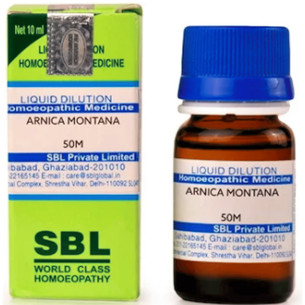SBL Arnica Montana Dilution Dilution 50M CH bottle of 10 ml Dilution
