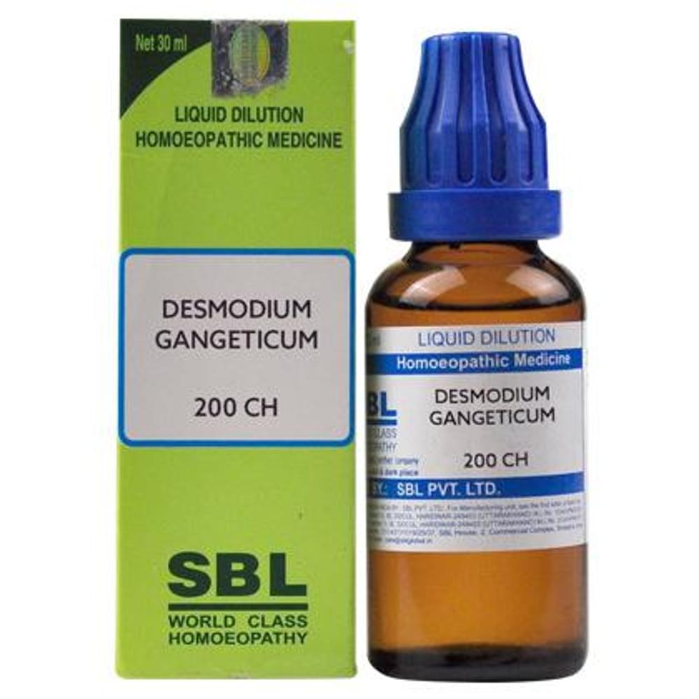 SBL Desmodium Gangeticum Dilution 200 CH bottle of 30 ml Dilution