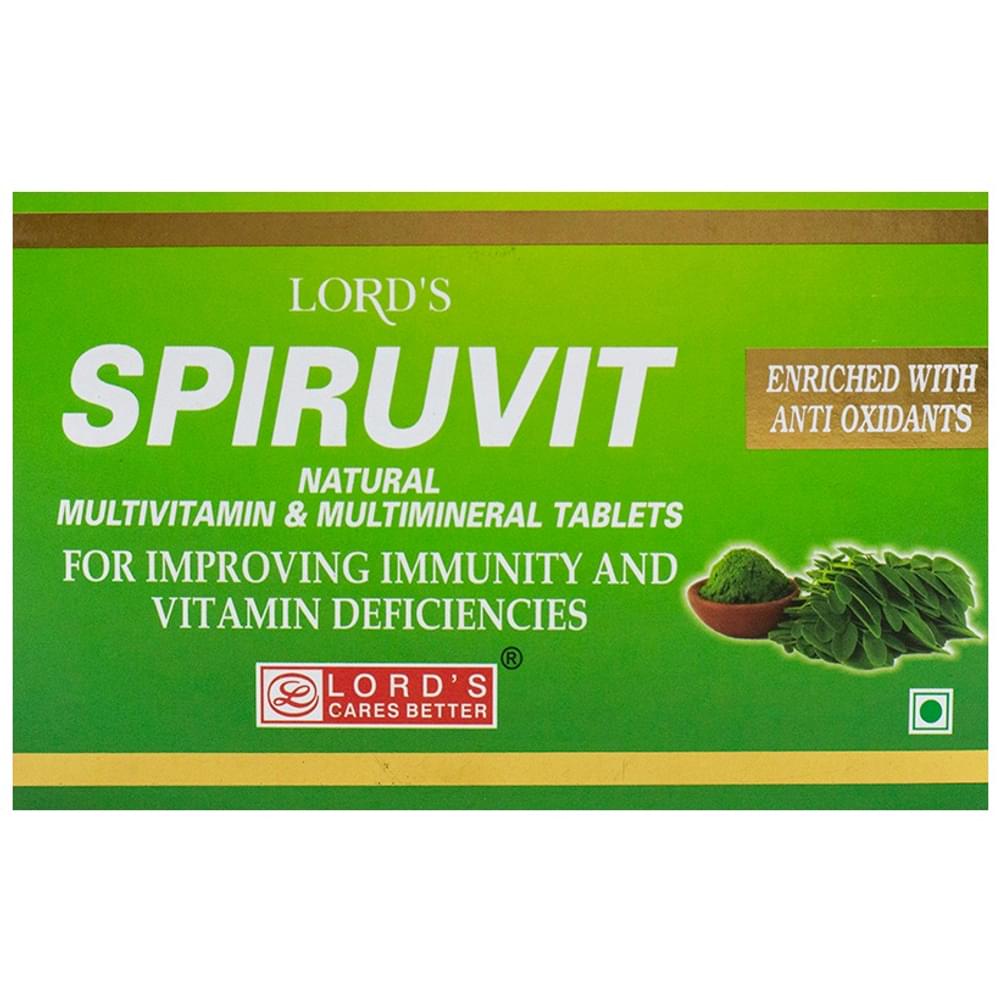 Lord's Spiruvit Tablet box of 30 tablets