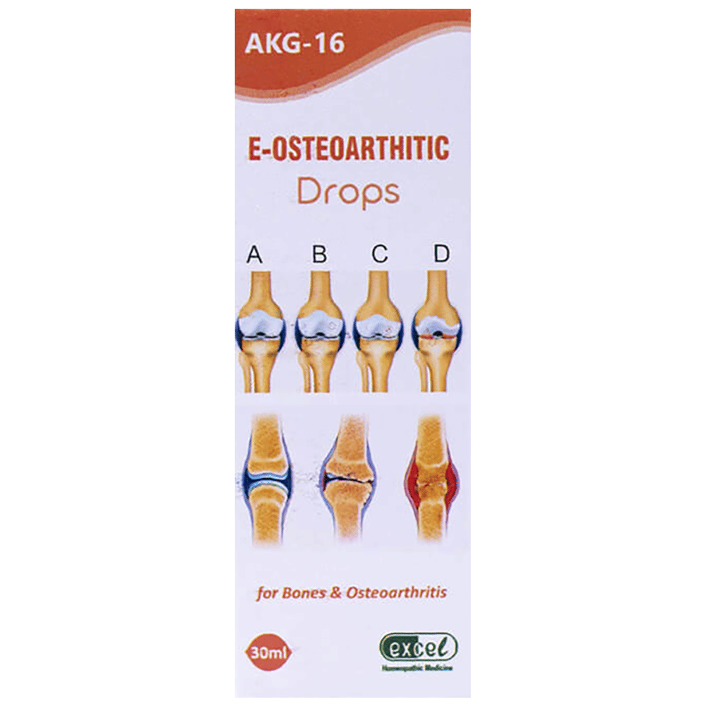 Excel AKG 16 E-Osteoarthitic Drop bottle of 30 ml Drop