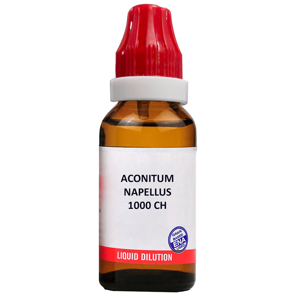 Bjain Aconitum Napellus Dilution 1000 CH bottle of 30 ml Dilution