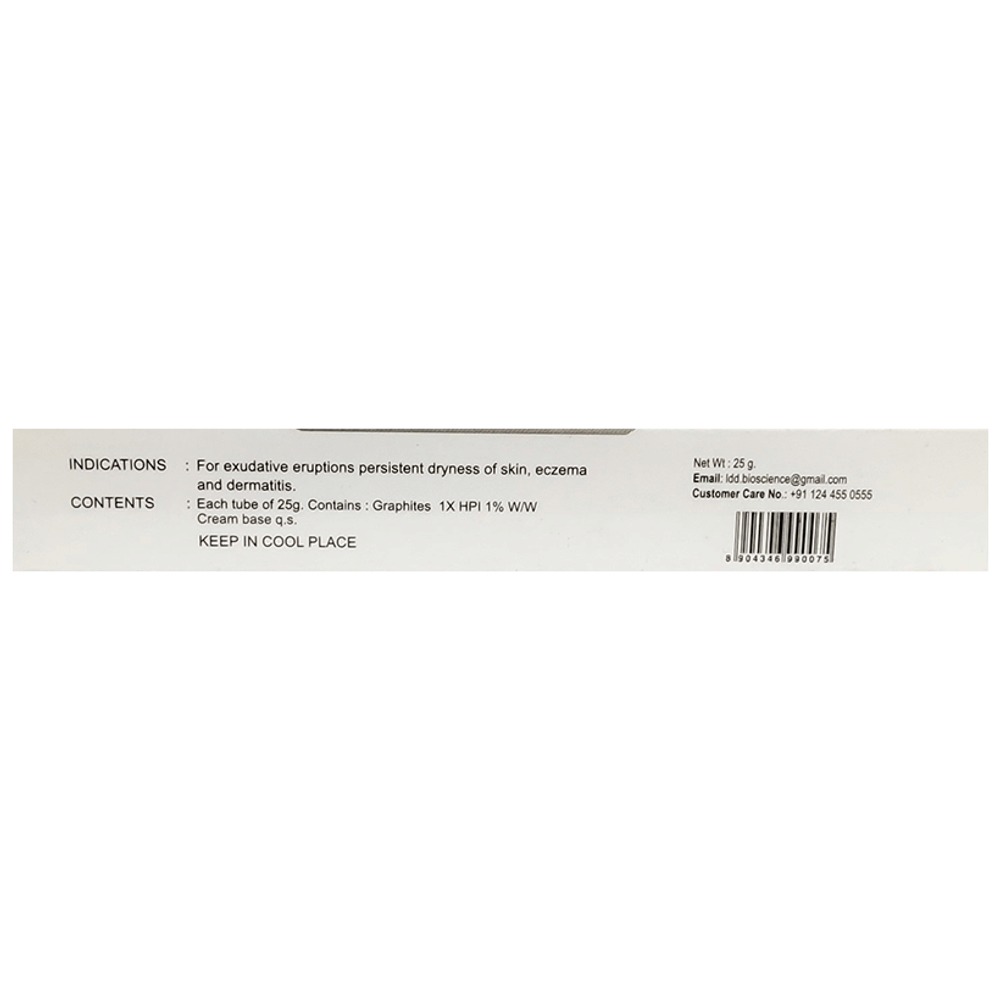 LDD Bioscience Graphites  Ointment tube of 25 gm Ointment