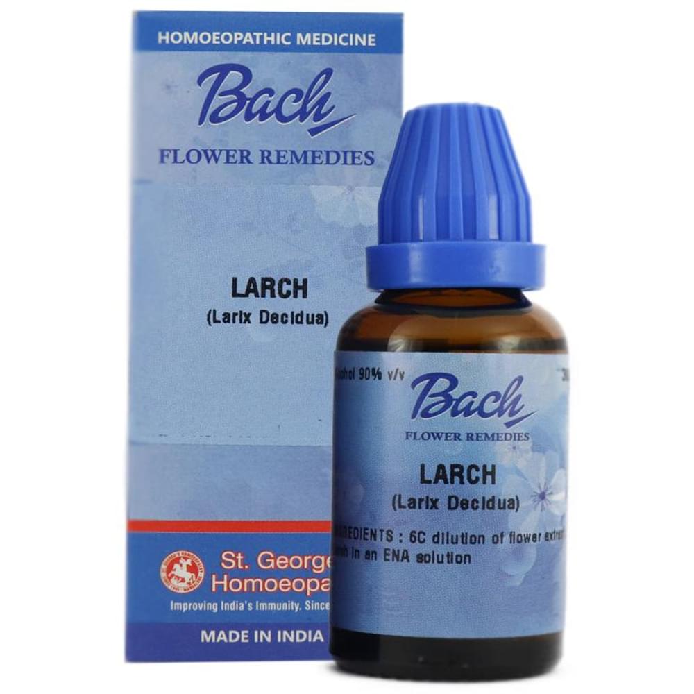 St. George‚Äôs Bach Flower Larch 6 CH bottle of 100 ml Dilution